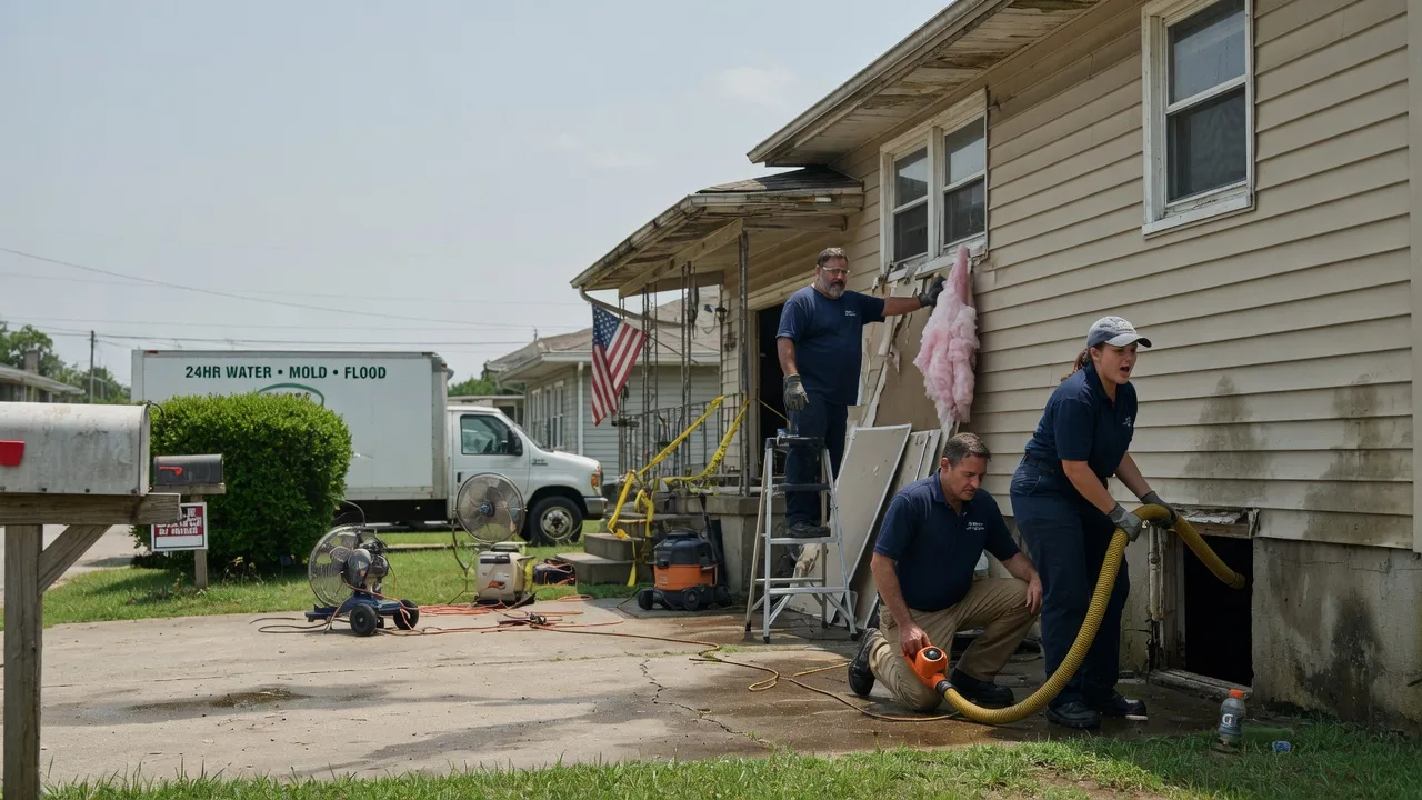 Water Damage Repair in New Vienna, OH near me